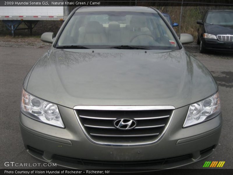Natural Khaki Green / Camel 2009 Hyundai Sonata GLS