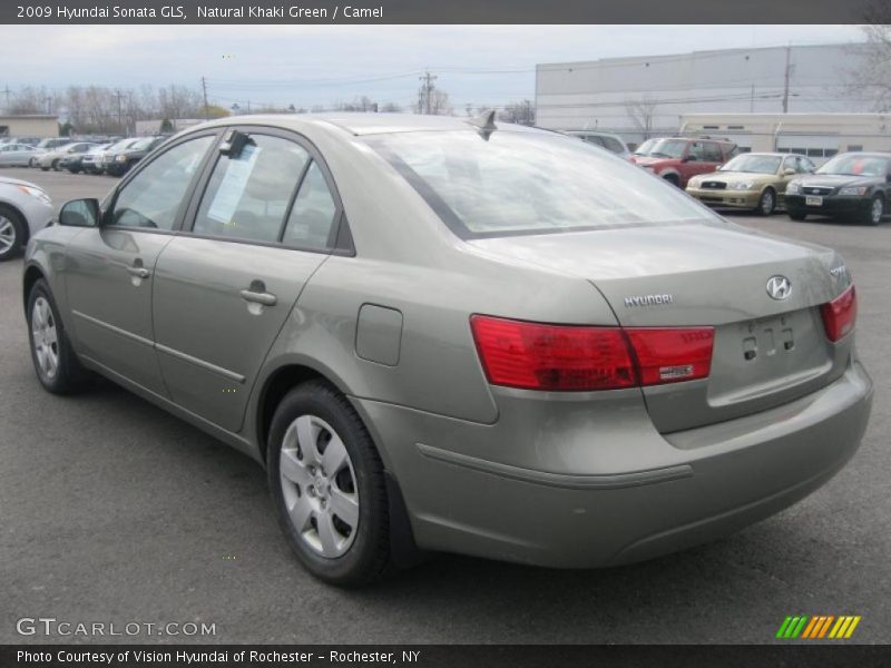 Natural Khaki Green / Camel 2009 Hyundai Sonata GLS