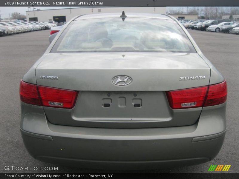 Natural Khaki Green / Camel 2009 Hyundai Sonata GLS