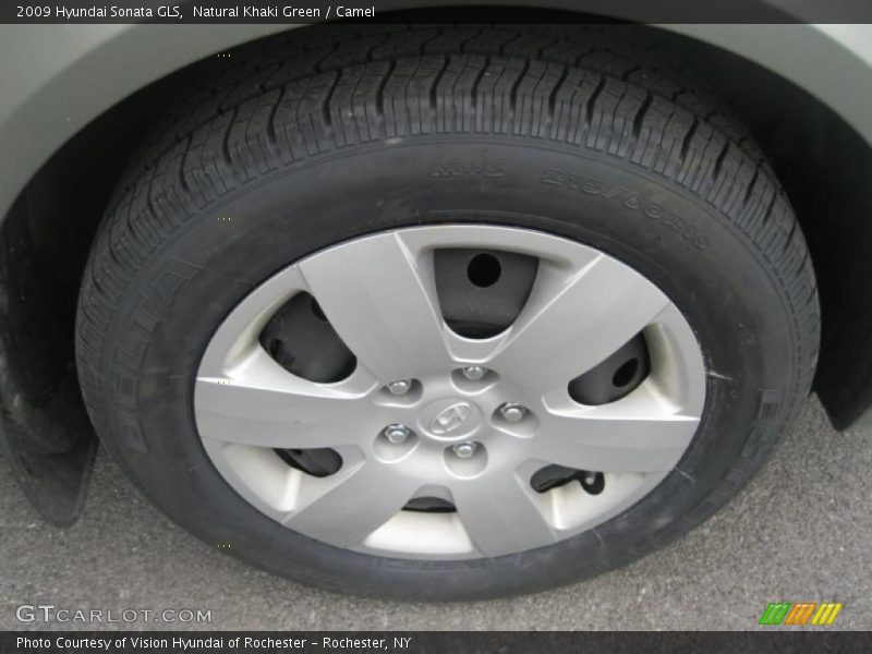 Natural Khaki Green / Camel 2009 Hyundai Sonata GLS