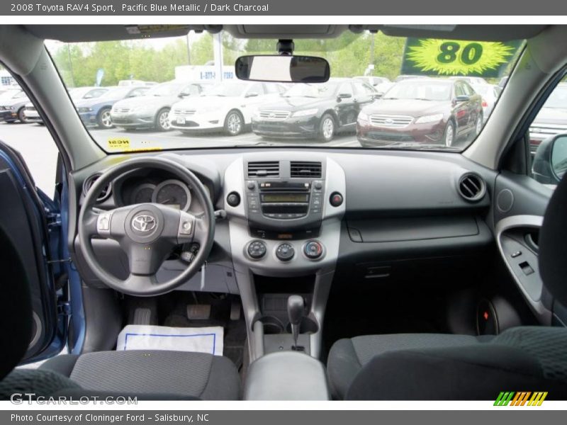 Dashboard of 2008 RAV4 Sport