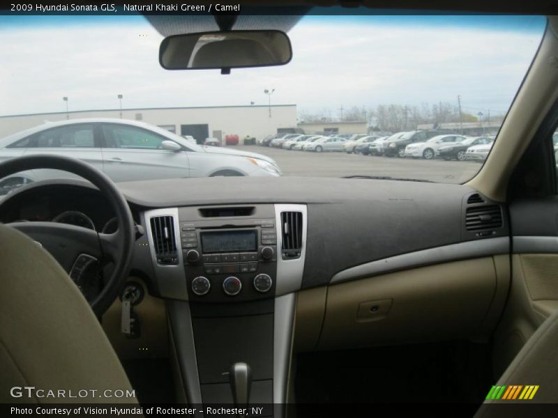 Natural Khaki Green / Camel 2009 Hyundai Sonata GLS