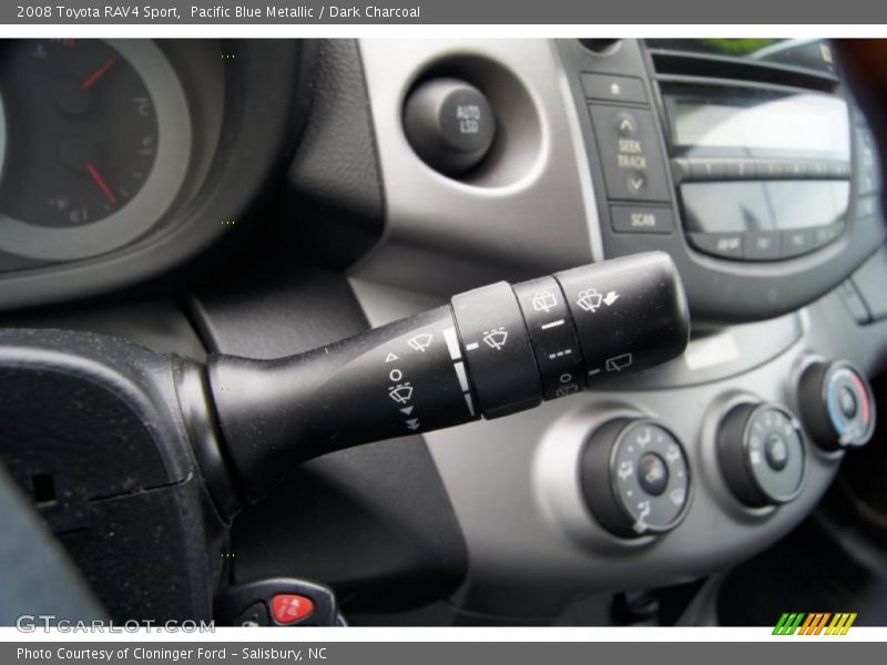 Controls of 2008 RAV4 Sport