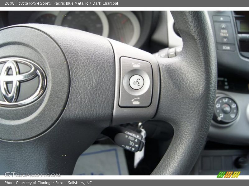 Controls of 2008 RAV4 Sport