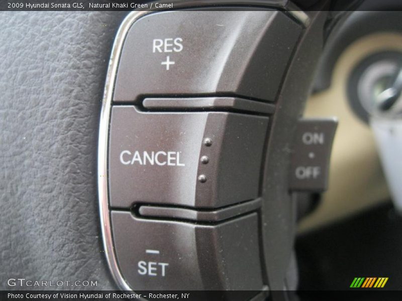Natural Khaki Green / Camel 2009 Hyundai Sonata GLS