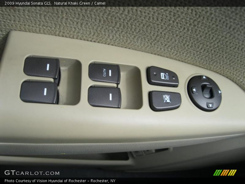 Natural Khaki Green / Camel 2009 Hyundai Sonata GLS