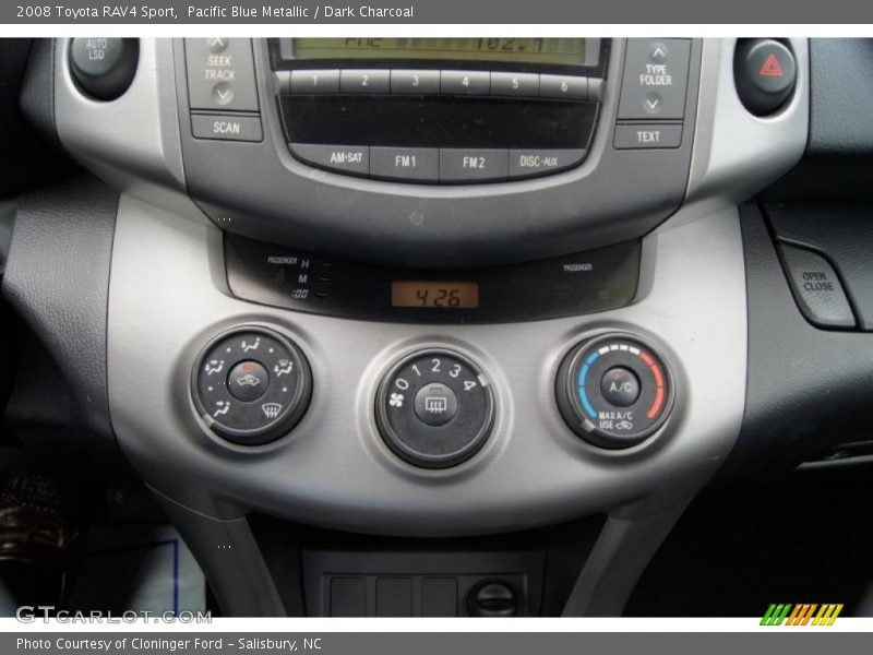 Controls of 2008 RAV4 Sport