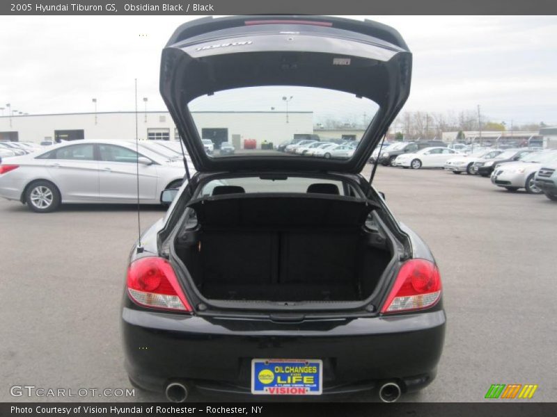 Obsidian Black / Black 2005 Hyundai Tiburon GS