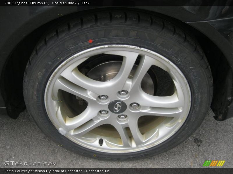 Obsidian Black / Black 2005 Hyundai Tiburon GS