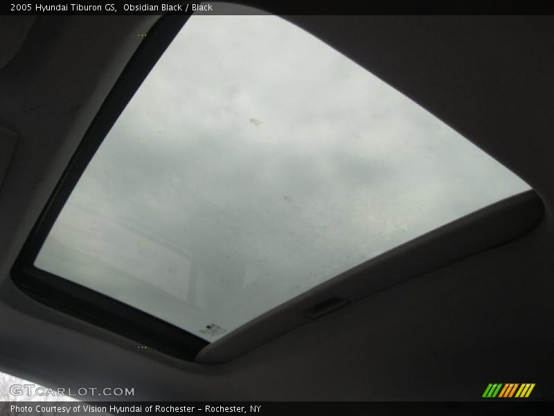 Obsidian Black / Black 2005 Hyundai Tiburon GS