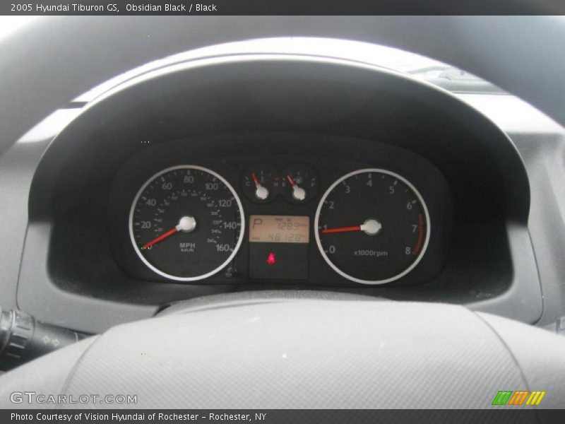 Obsidian Black / Black 2005 Hyundai Tiburon GS