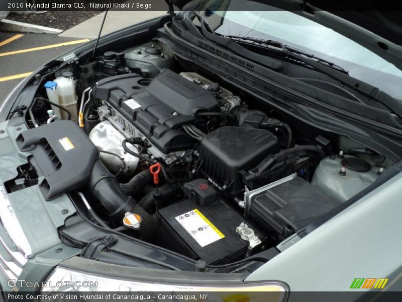 Natural Khaki / Beige 2010 Hyundai Elantra GLS