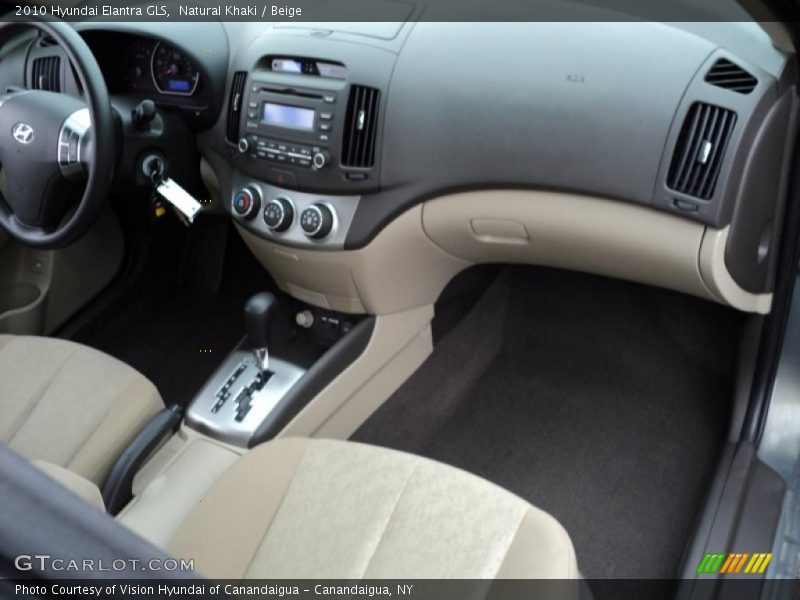 Natural Khaki / Beige 2010 Hyundai Elantra GLS