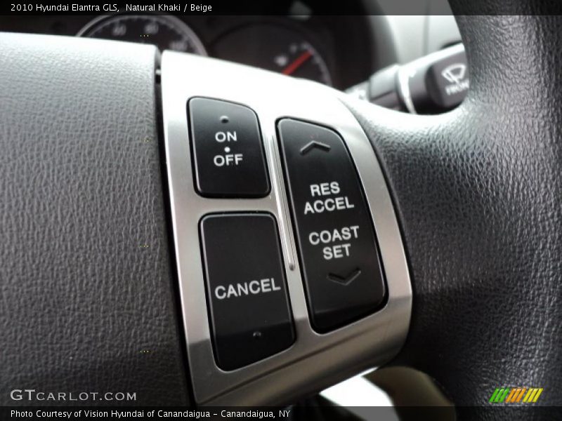 Natural Khaki / Beige 2010 Hyundai Elantra GLS