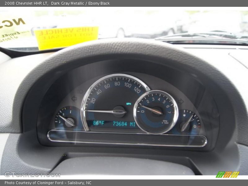 Dark Gray Metallic / Ebony Black 2008 Chevrolet HHR LT