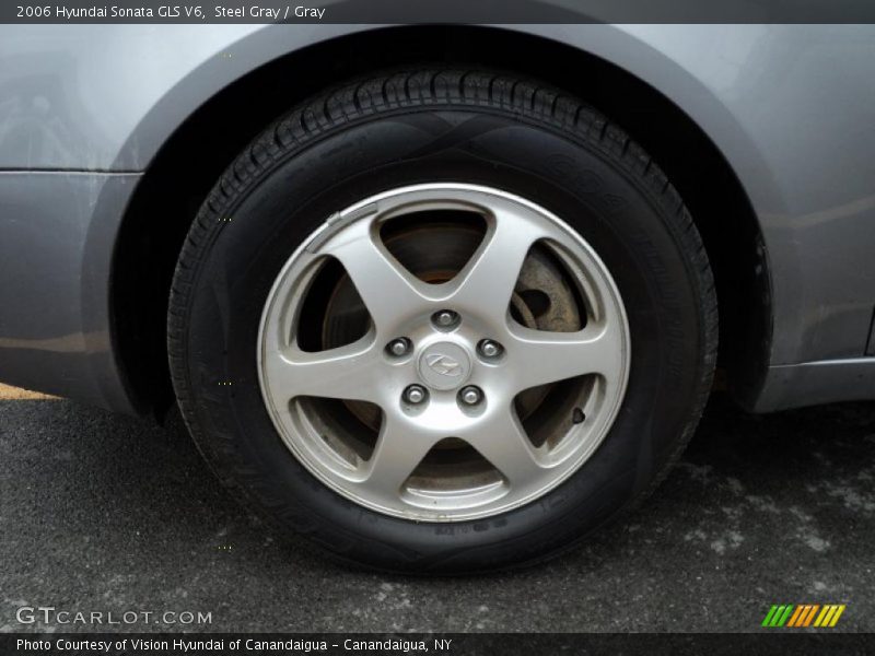 Steel Gray / Gray 2006 Hyundai Sonata GLS V6