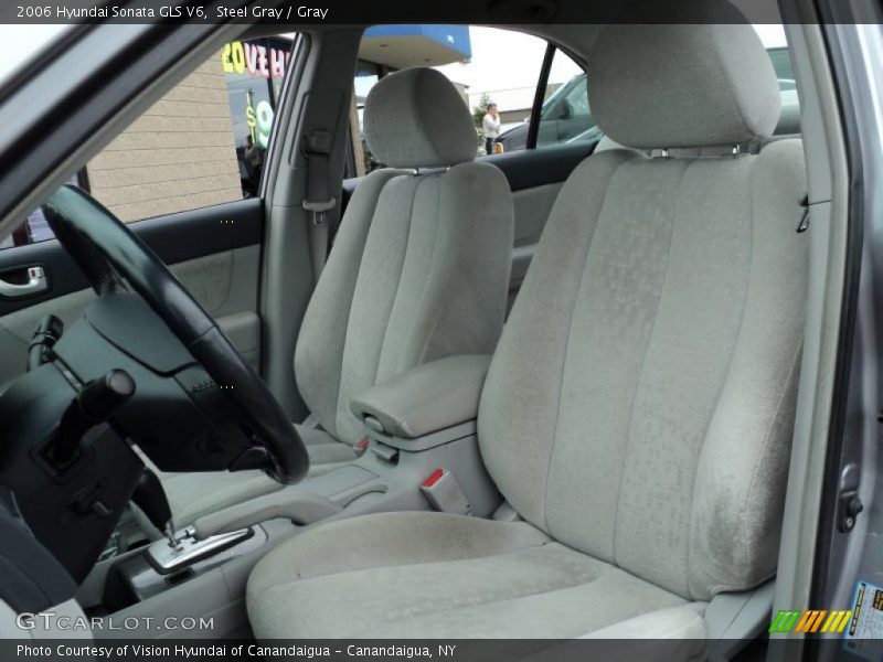 Steel Gray / Gray 2006 Hyundai Sonata GLS V6