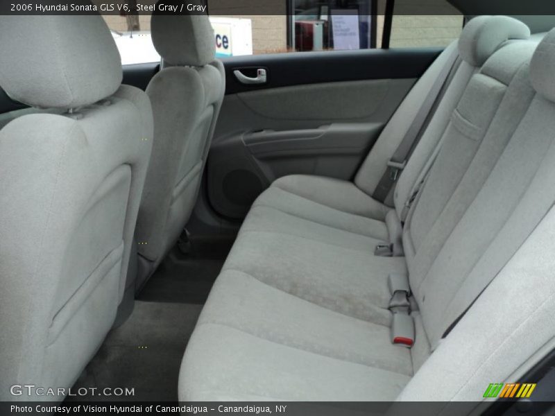 Steel Gray / Gray 2006 Hyundai Sonata GLS V6