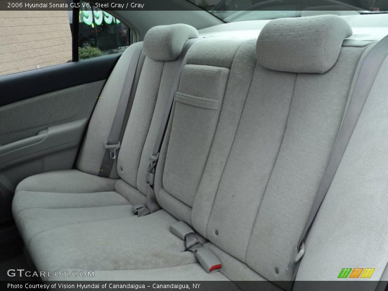 Steel Gray / Gray 2006 Hyundai Sonata GLS V6