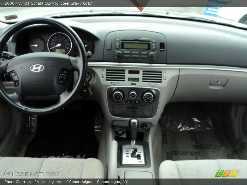 Steel Gray / Gray 2006 Hyundai Sonata GLS V6