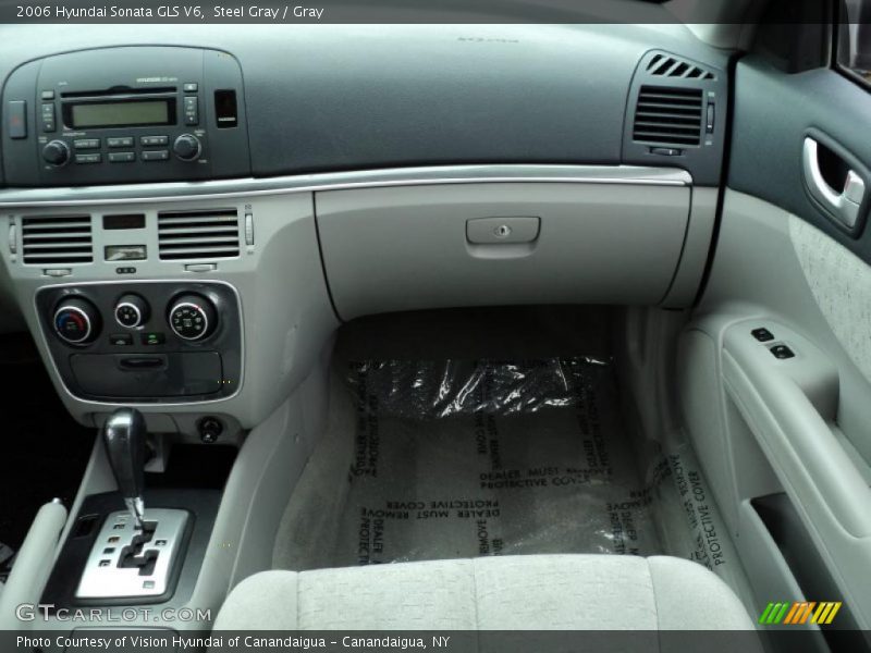 Steel Gray / Gray 2006 Hyundai Sonata GLS V6
