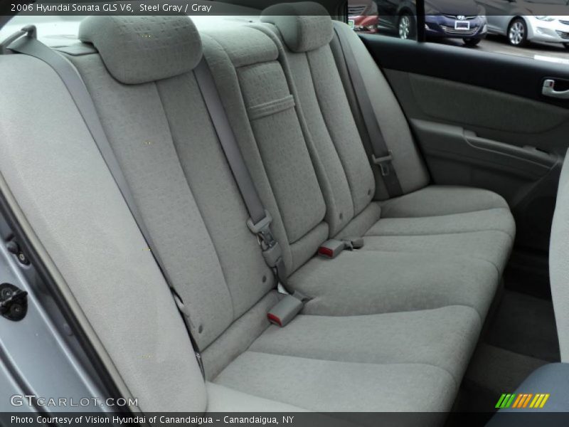 Steel Gray / Gray 2006 Hyundai Sonata GLS V6