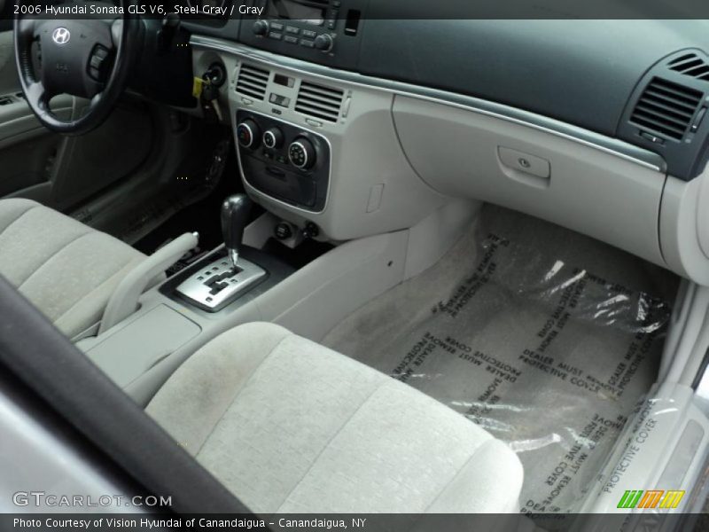 Steel Gray / Gray 2006 Hyundai Sonata GLS V6