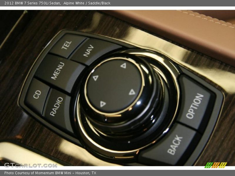 Controls of 2012 7 Series 750Li Sedan