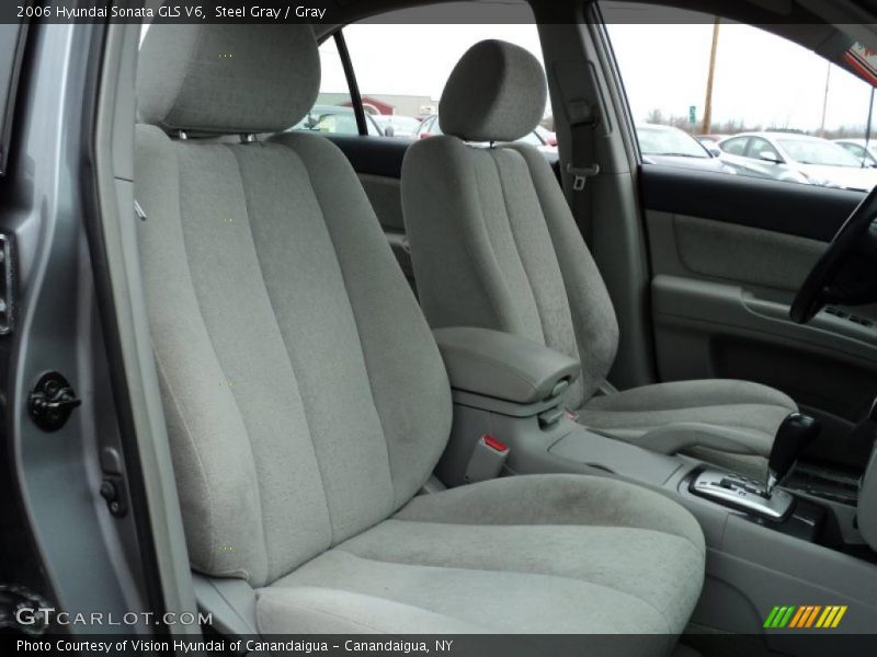 Steel Gray / Gray 2006 Hyundai Sonata GLS V6