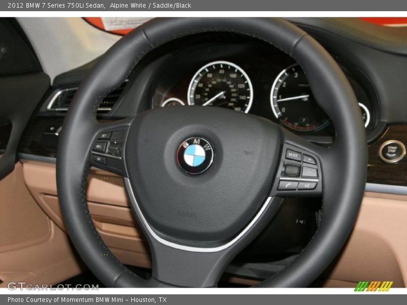  2012 7 Series 750Li Sedan Steering Wheel