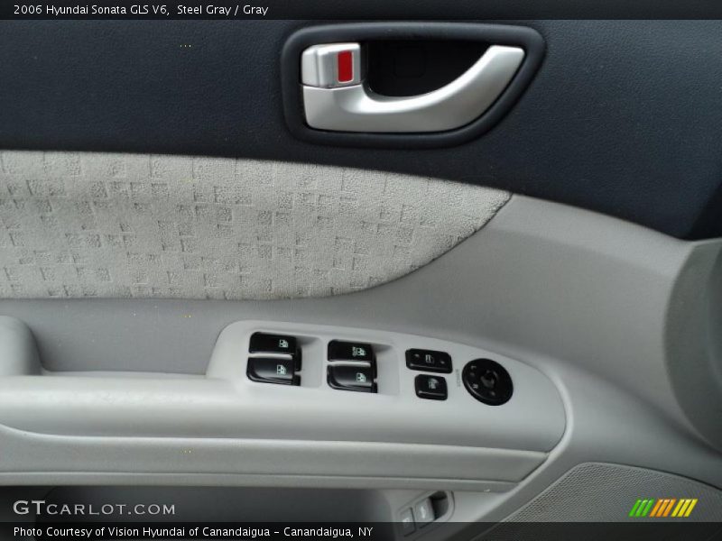 Steel Gray / Gray 2006 Hyundai Sonata GLS V6