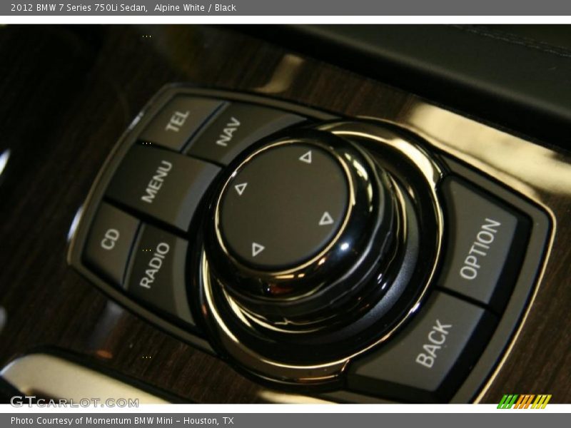 Controls of 2012 7 Series 750Li Sedan
