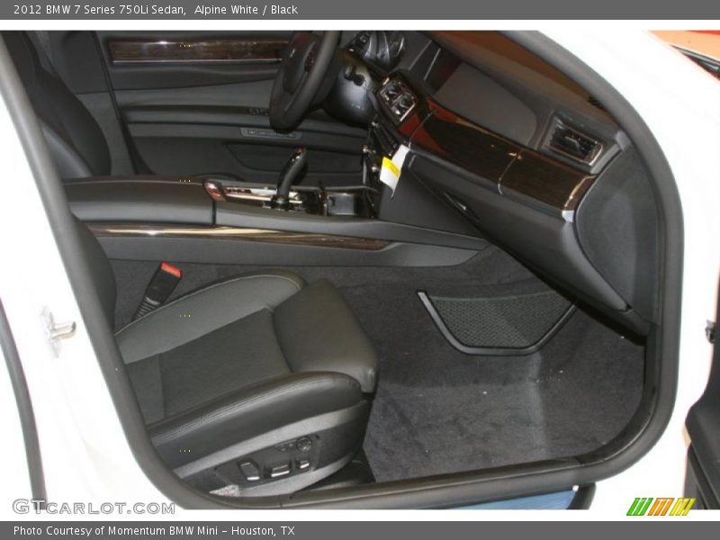  2012 7 Series 750Li Sedan Black Interior