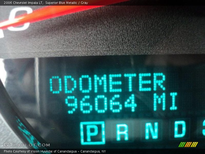 Superior Blue Metallic / Gray 2006 Chevrolet Impala LT