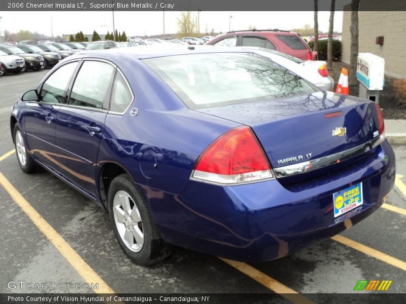Superior Blue Metallic / Gray 2006 Chevrolet Impala LT