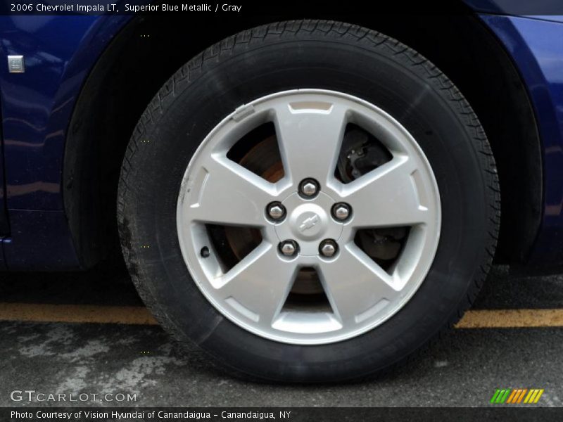 Superior Blue Metallic / Gray 2006 Chevrolet Impala LT