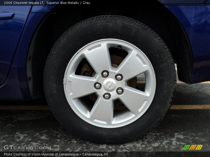 Superior Blue Metallic / Gray 2006 Chevrolet Impala LT