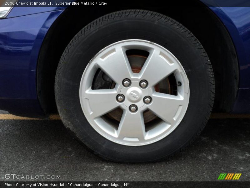 Superior Blue Metallic / Gray 2006 Chevrolet Impala LT