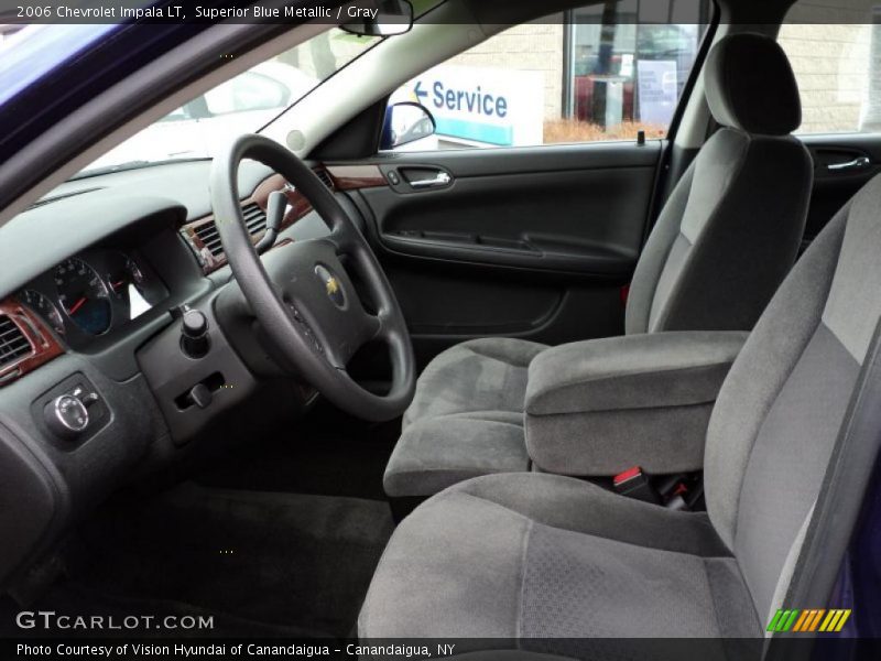 Superior Blue Metallic / Gray 2006 Chevrolet Impala LT