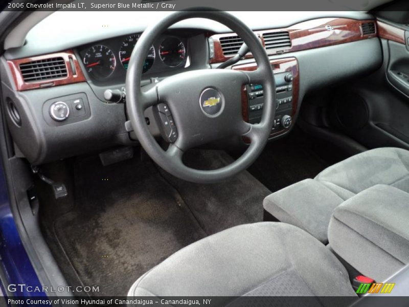 Superior Blue Metallic / Gray 2006 Chevrolet Impala LT