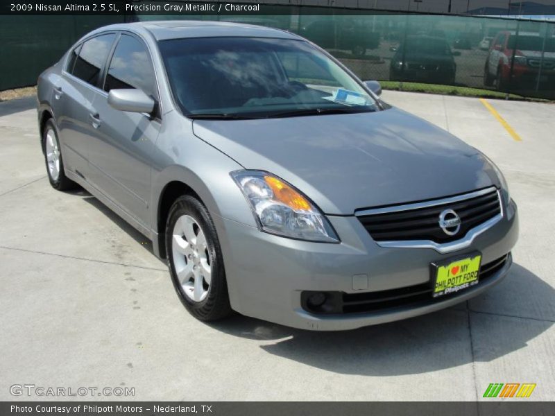 Precision Gray Metallic / Charcoal 2009 Nissan Altima 2.5 SL
