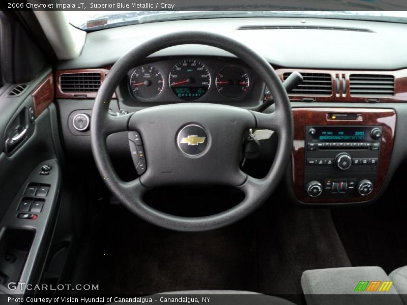 Superior Blue Metallic / Gray 2006 Chevrolet Impala LT