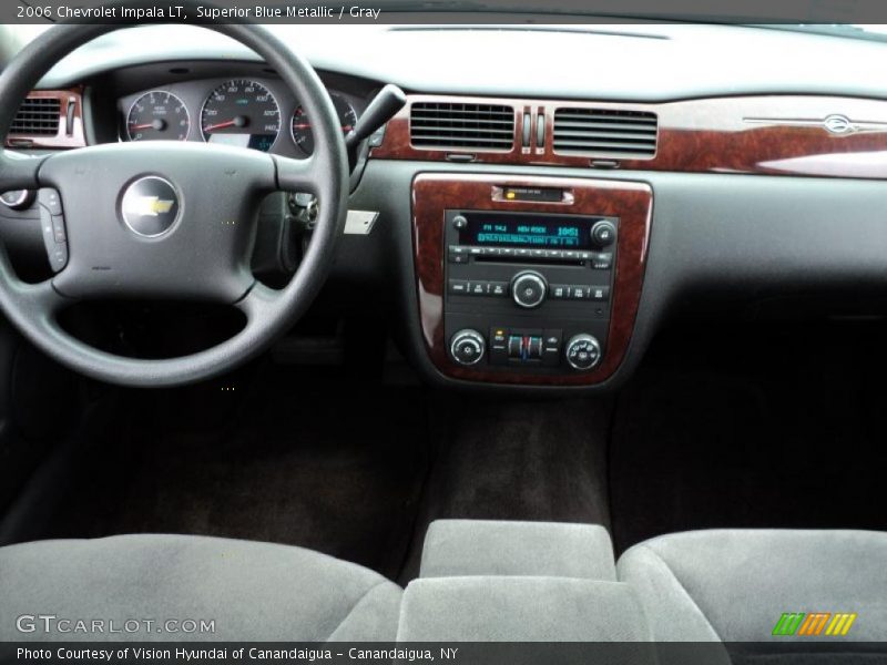 Superior Blue Metallic / Gray 2006 Chevrolet Impala LT