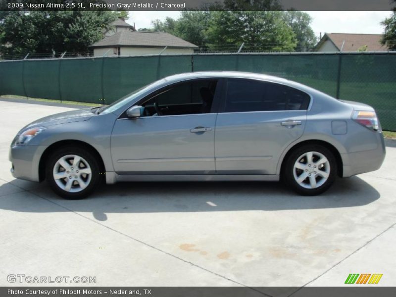 Precision Gray Metallic / Charcoal 2009 Nissan Altima 2.5 SL
