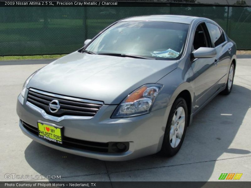 Precision Gray Metallic / Charcoal 2009 Nissan Altima 2.5 SL