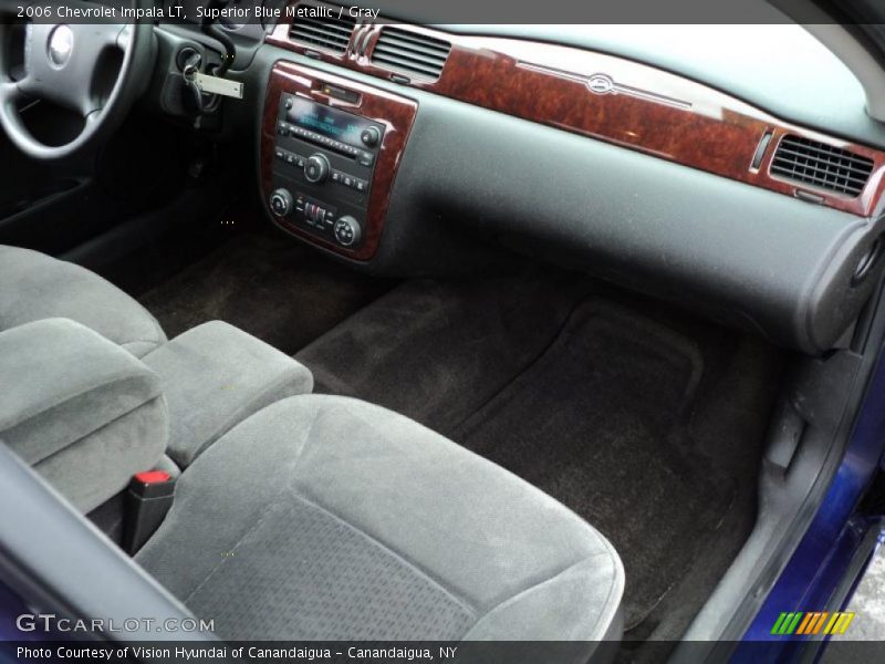 Superior Blue Metallic / Gray 2006 Chevrolet Impala LT