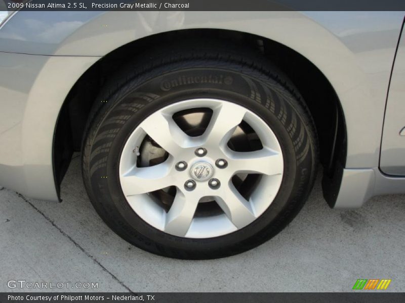 Precision Gray Metallic / Charcoal 2009 Nissan Altima 2.5 SL