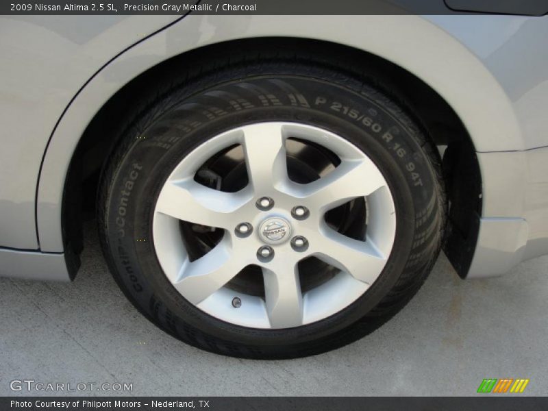 Precision Gray Metallic / Charcoal 2009 Nissan Altima 2.5 SL