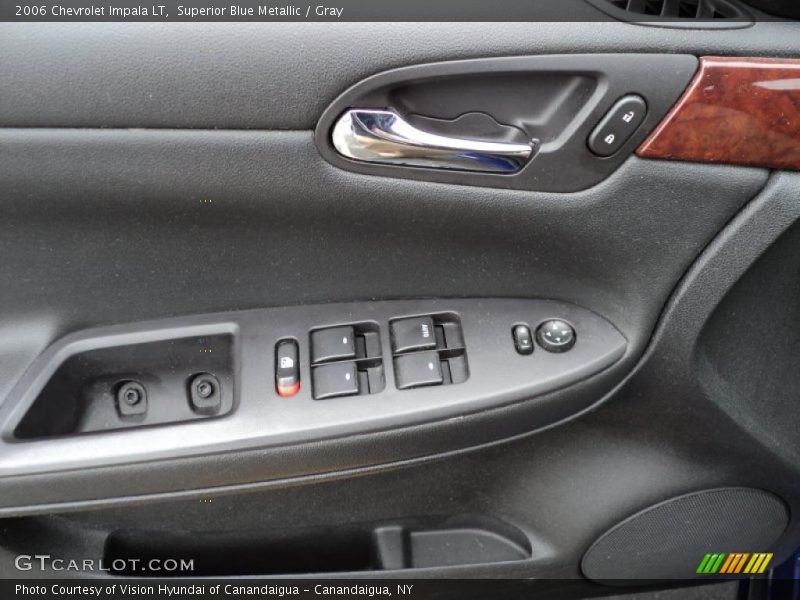 Superior Blue Metallic / Gray 2006 Chevrolet Impala LT