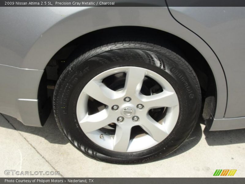 Precision Gray Metallic / Charcoal 2009 Nissan Altima 2.5 SL